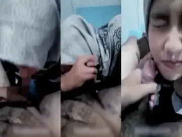 Bokep Indo Jilbab Nyepong Crot di Muka 2