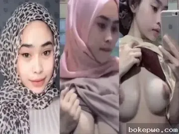 Hijaber Ketahuan Rekam Toket, Jilbab Turun Memek Keluar!