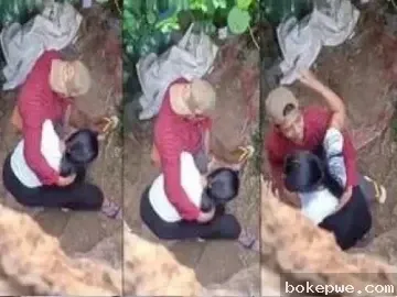 Ngintip Pasangan Muda Ngewe di Belakang Rumah!